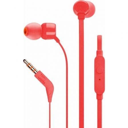 JBL Tune 160 Auriculares Intrauditivos Rojo JBL Tune 160 Auriculares Intrauditivos Rojo